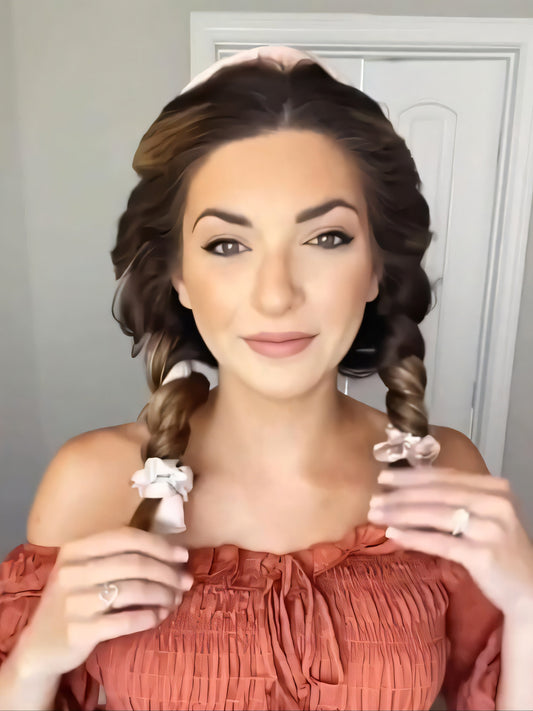 Heatless Hair Curling Sponge Rollers