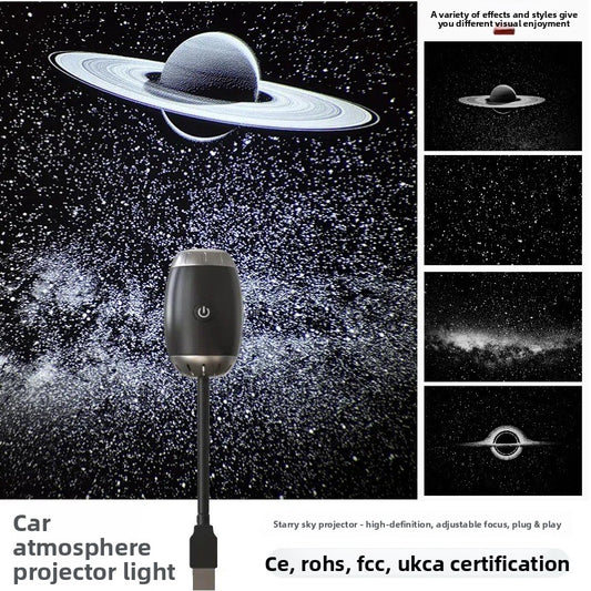 USB Car Starry Sky Projection Atmosphere Light