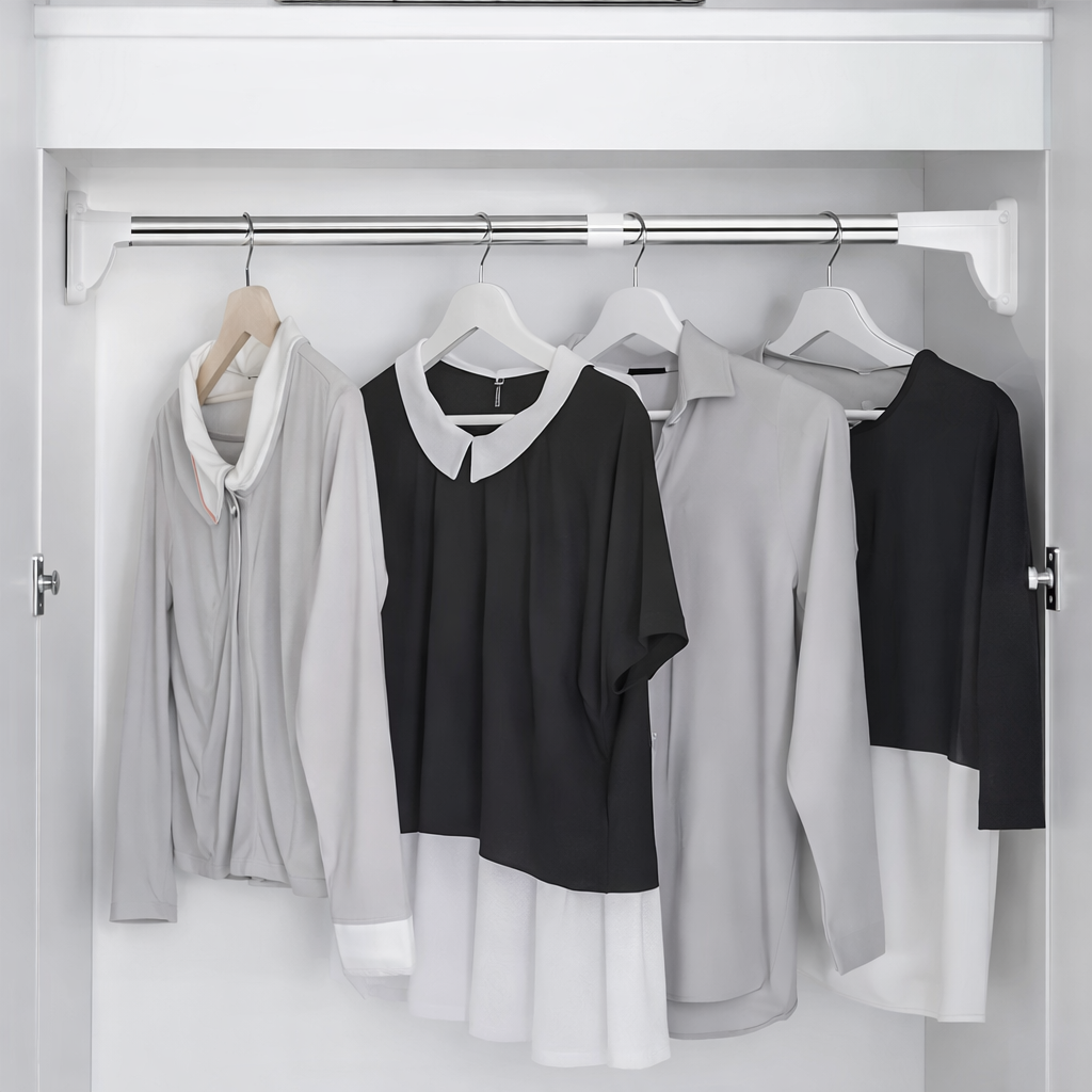 FlexiHold™ Adjustable Closet Rod