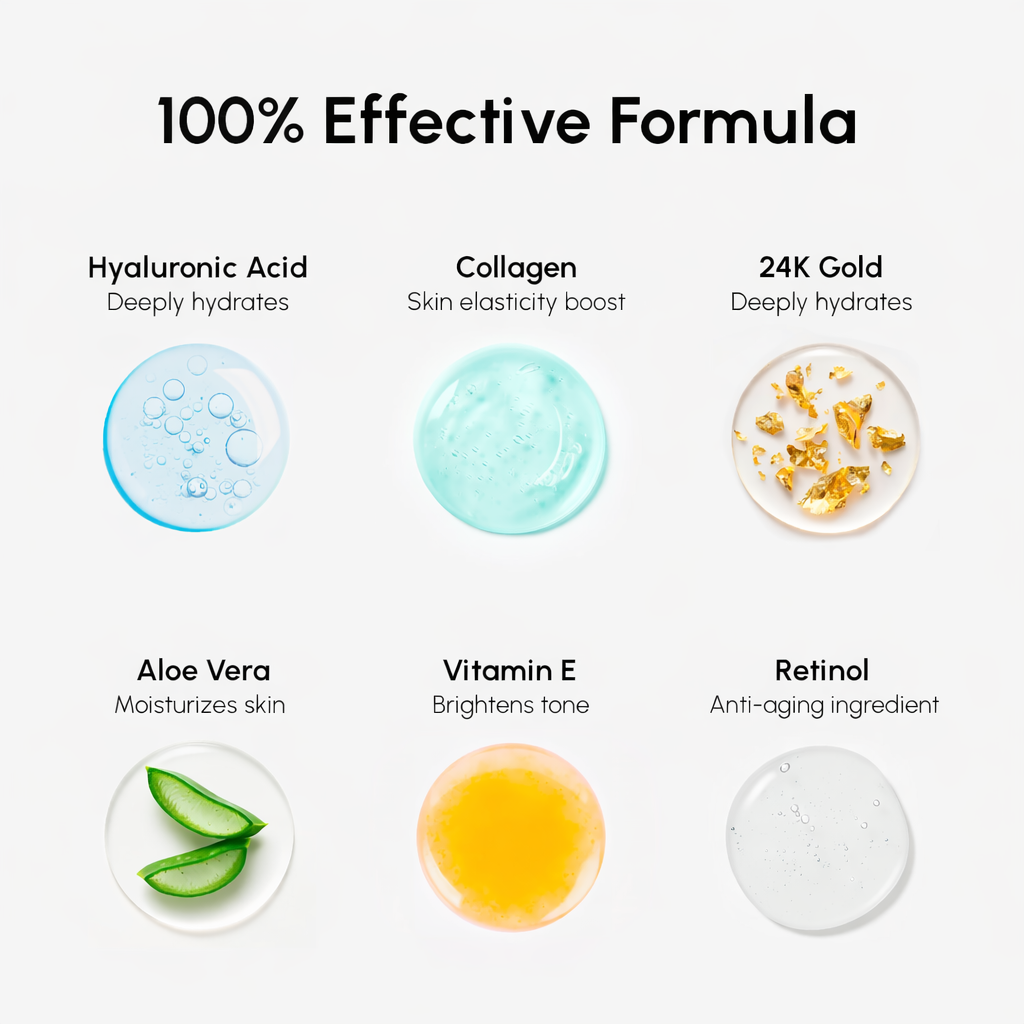 24k Gold V-Lift Sculpting Mask