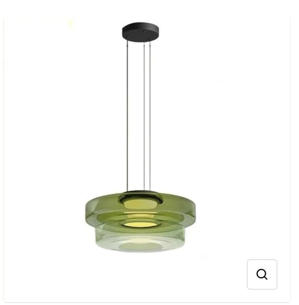 Nordic Glass Art Hanging Chandelier