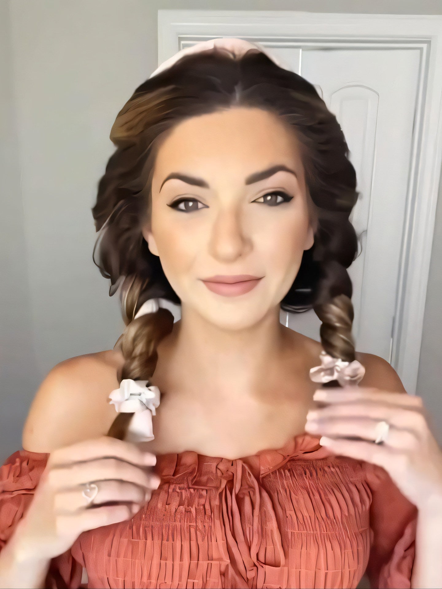 Heatless Hair Curling Sponge Rollers