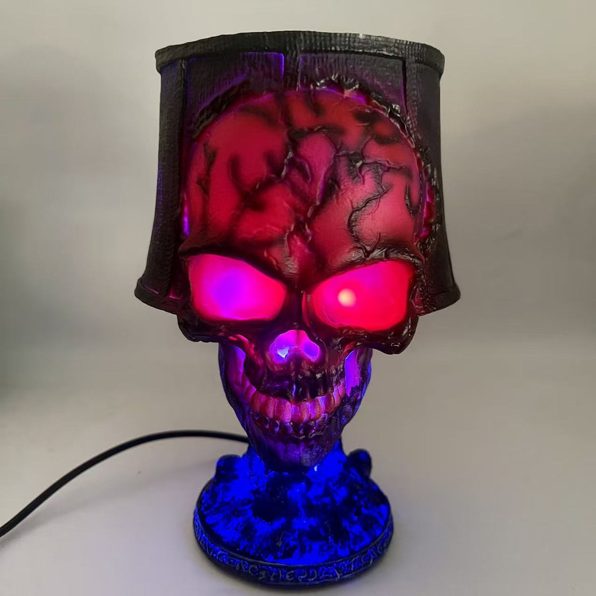 Halloween Skull LED Light Garden Decor