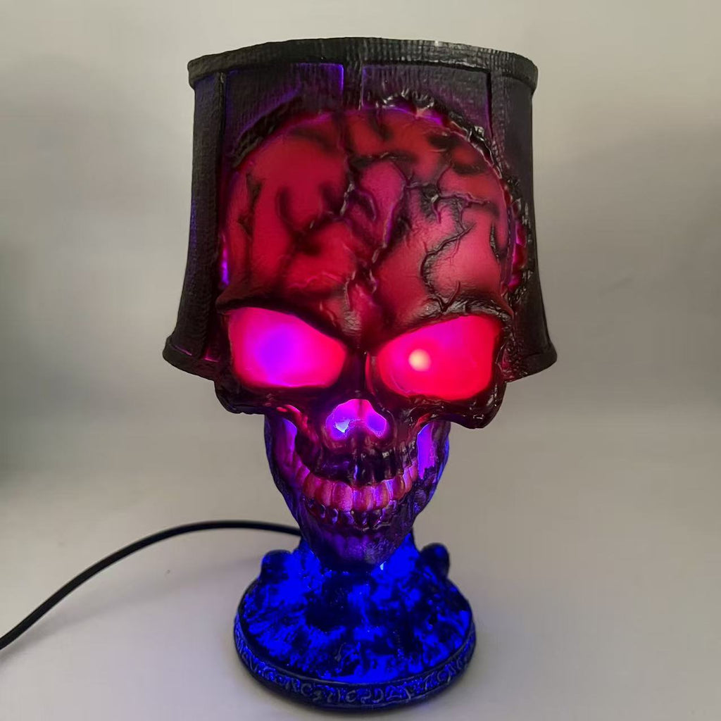 Halloween Skull LED Light Garden Decor