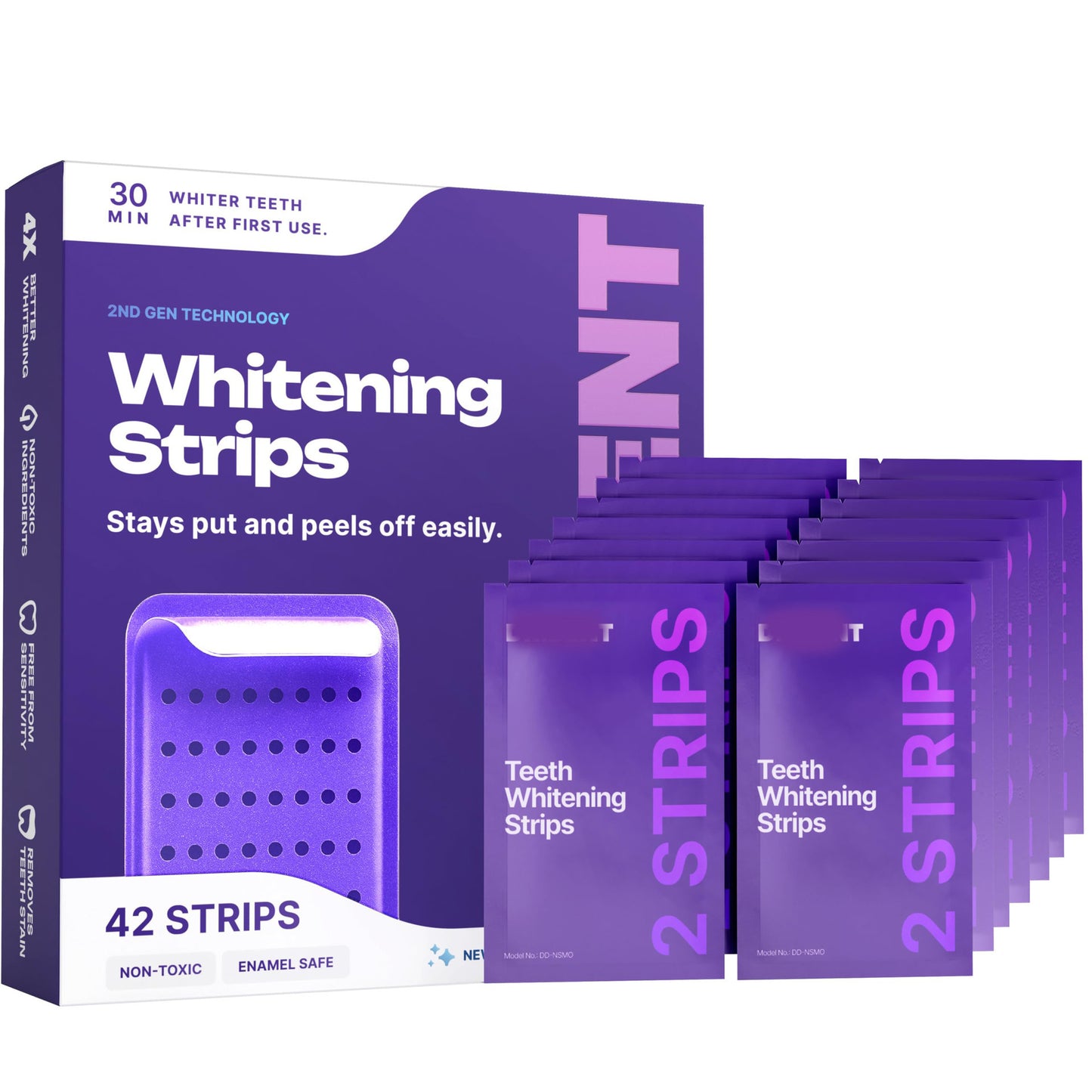 Enamel layer teeth stickers
