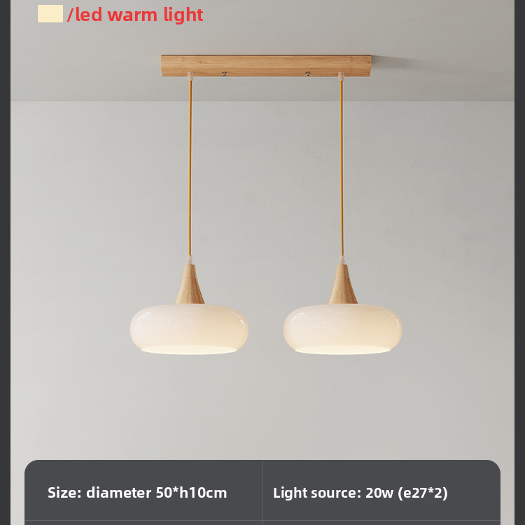 Scandinavian Wood Pendant Ceiling Light