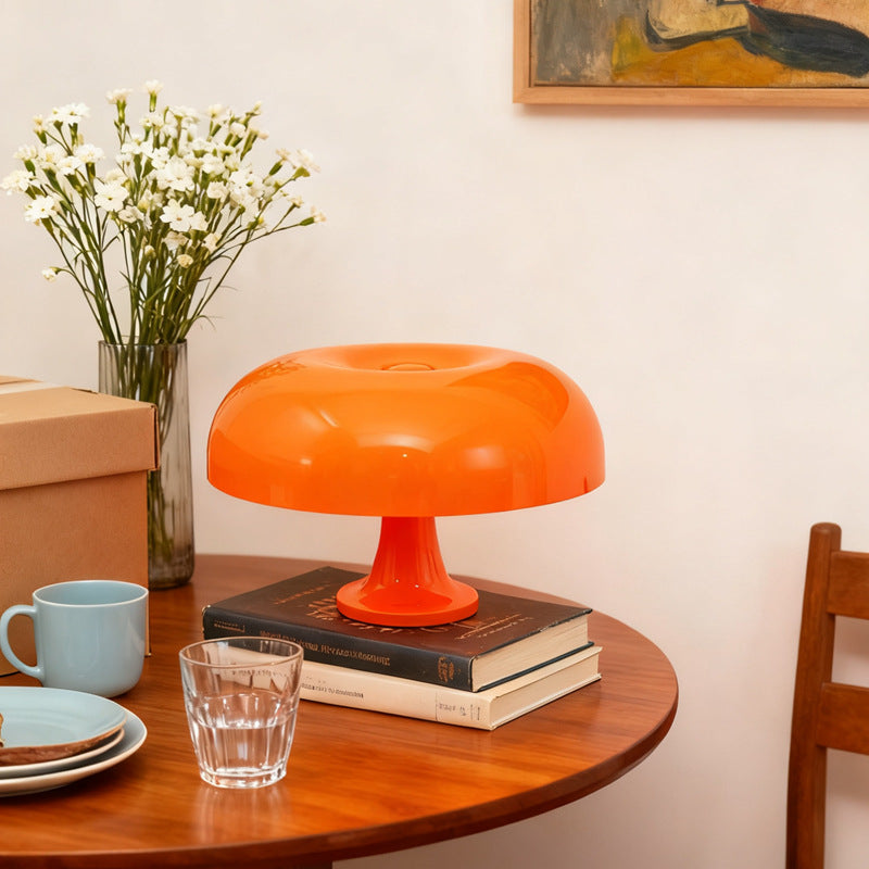 Mushroom Shape USB Table Lamp with Multi-color Lighting