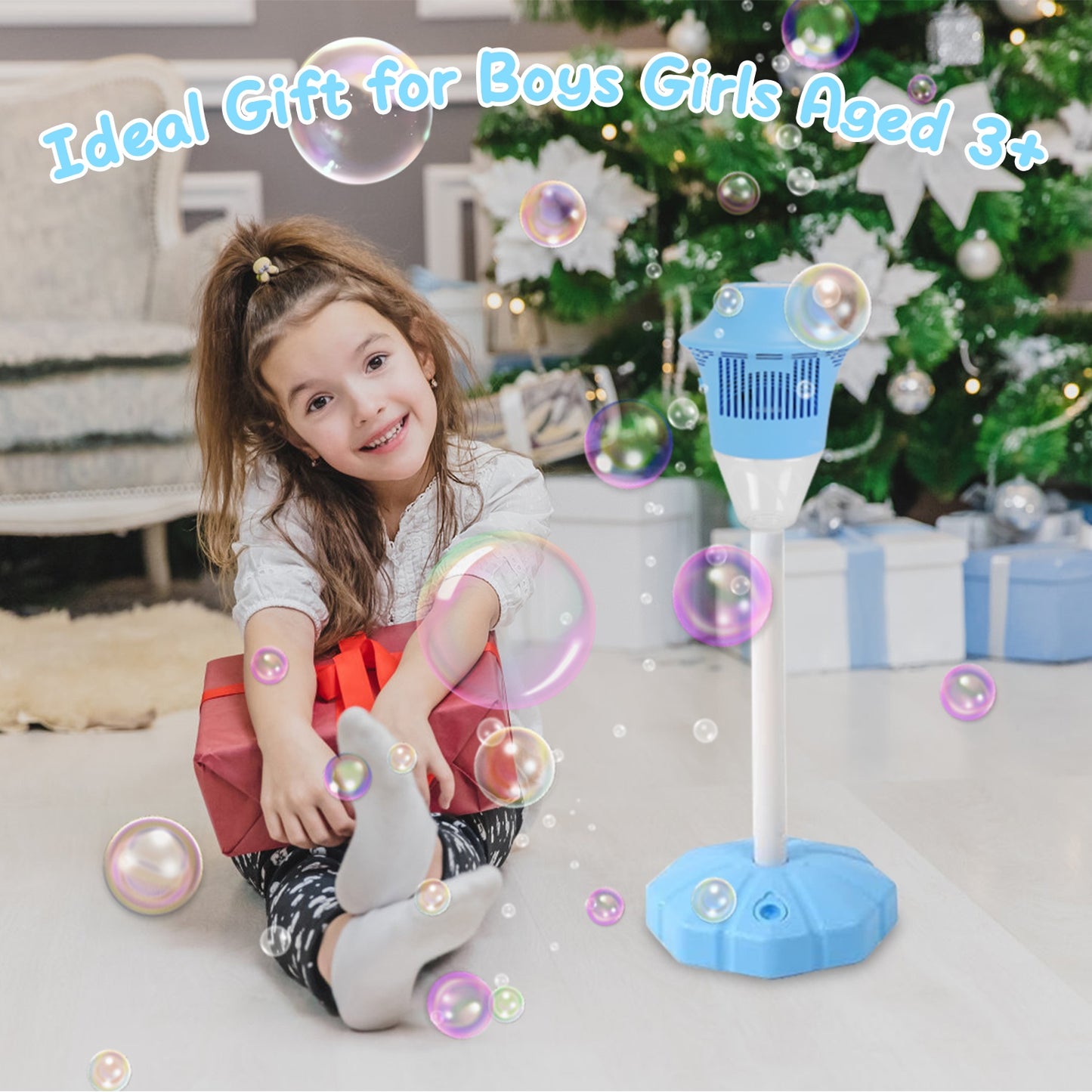 GlowStream™ Adjustable Musical Bubble Tower