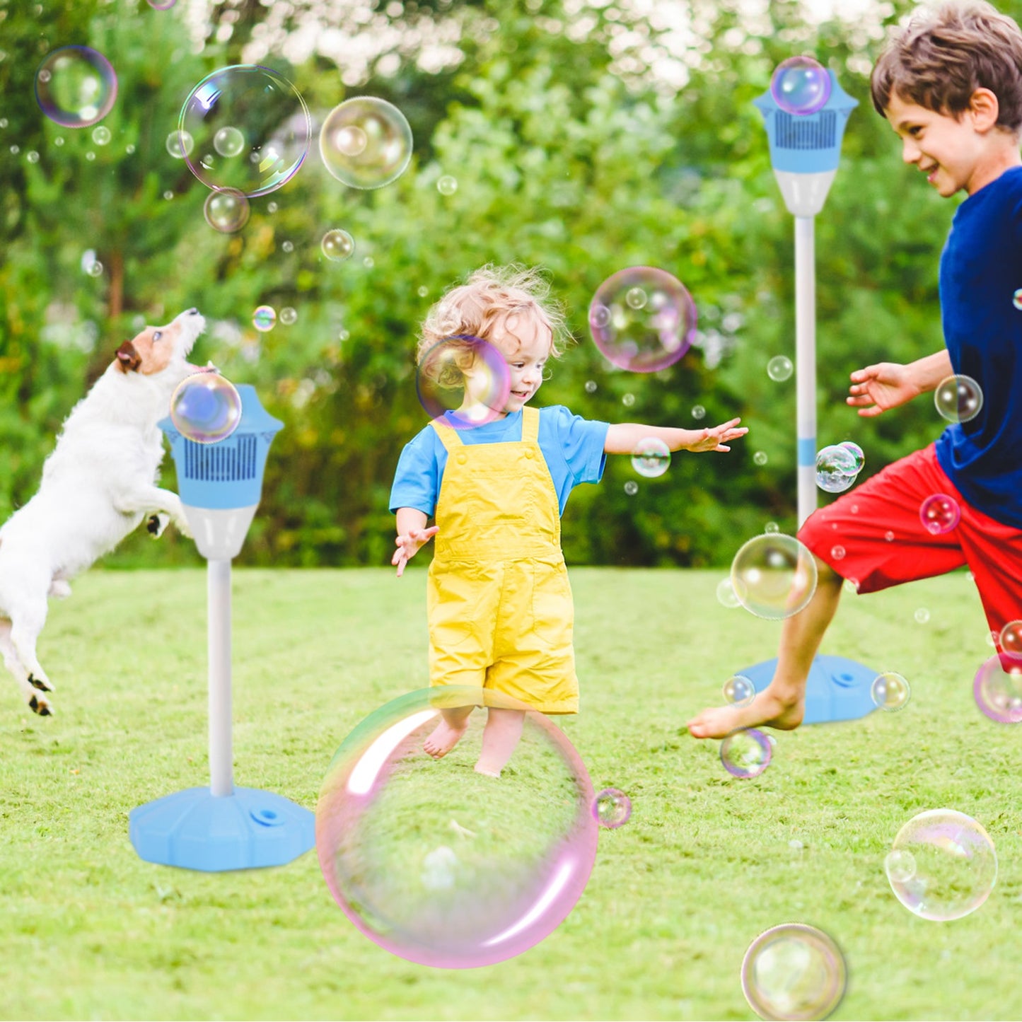 GlowStream™ Adjustable Musical Bubble Tower