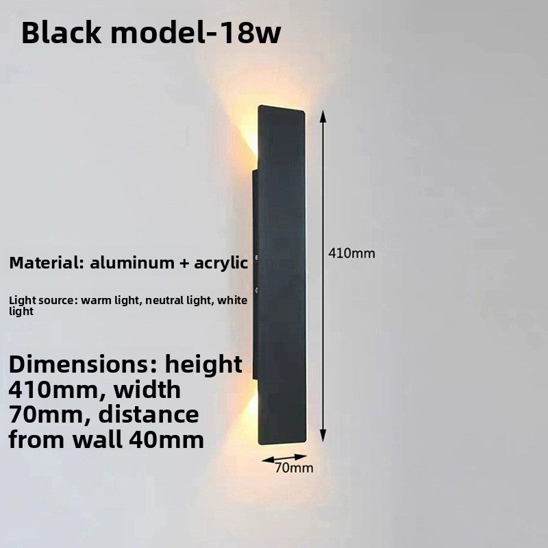 LED Strip Wall Light Up Down Lighting Waterproof