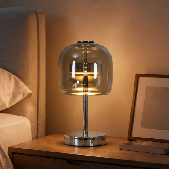 Decorative Table Lamp Glass Lamps Nordic Simple Bedside Personality Bar Ambience Light