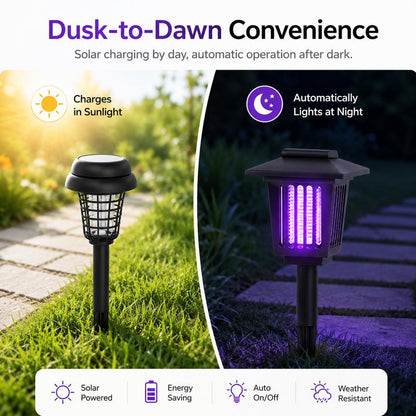 Solar Mosquito Lamp Outdoor Garden Light