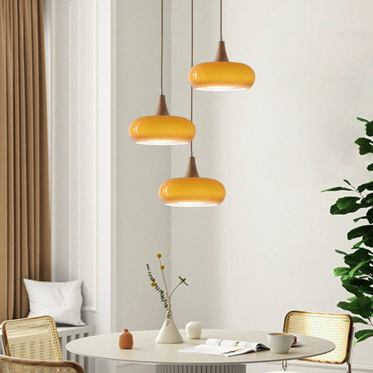 Scandinavian Wood Pendant Ceiling Light