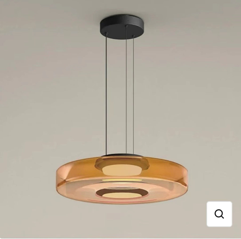 Nordic Glass Art Hanging Chandelier