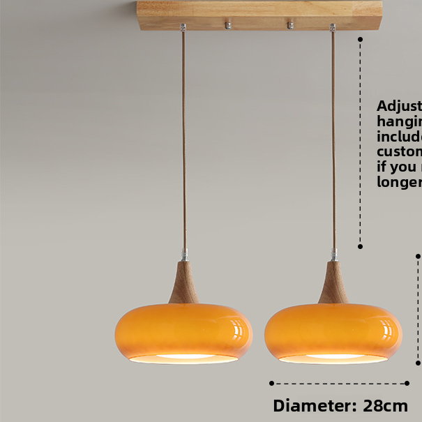 Scandinavian Wood Pendant Ceiling Light