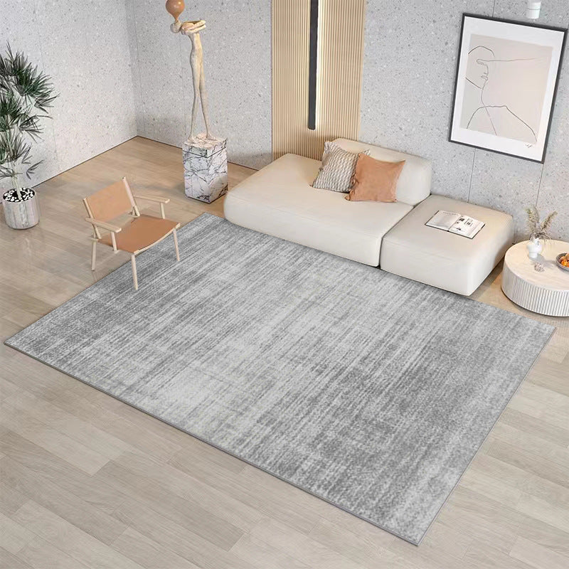 Modern Geometric Stain-Resistant Polyester Carpet