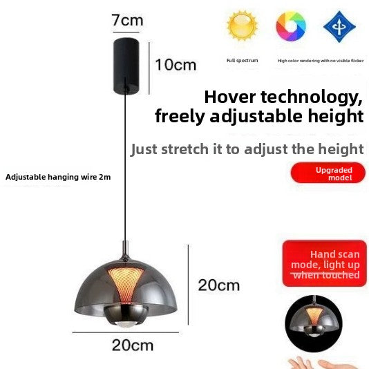 Adjustable Hand-Sweep Control Pendant Light