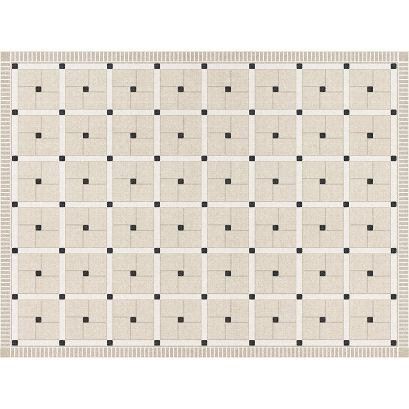 French Cream Style Polyester Carpet