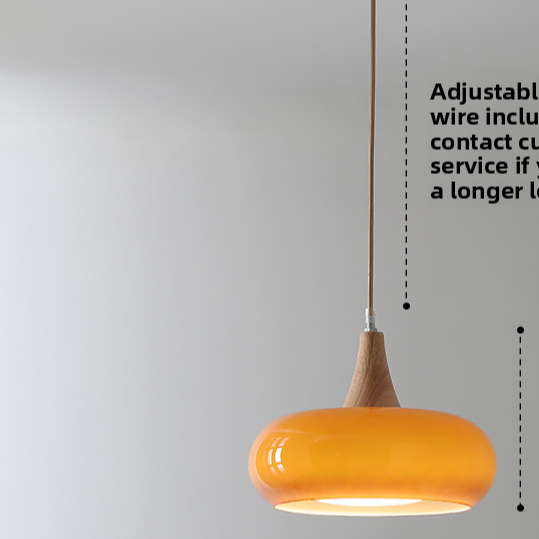 Scandinavian Wood Pendant Ceiling Light