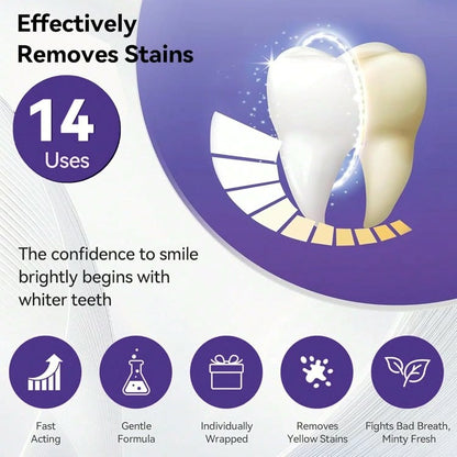 Enamel layer teeth stickers