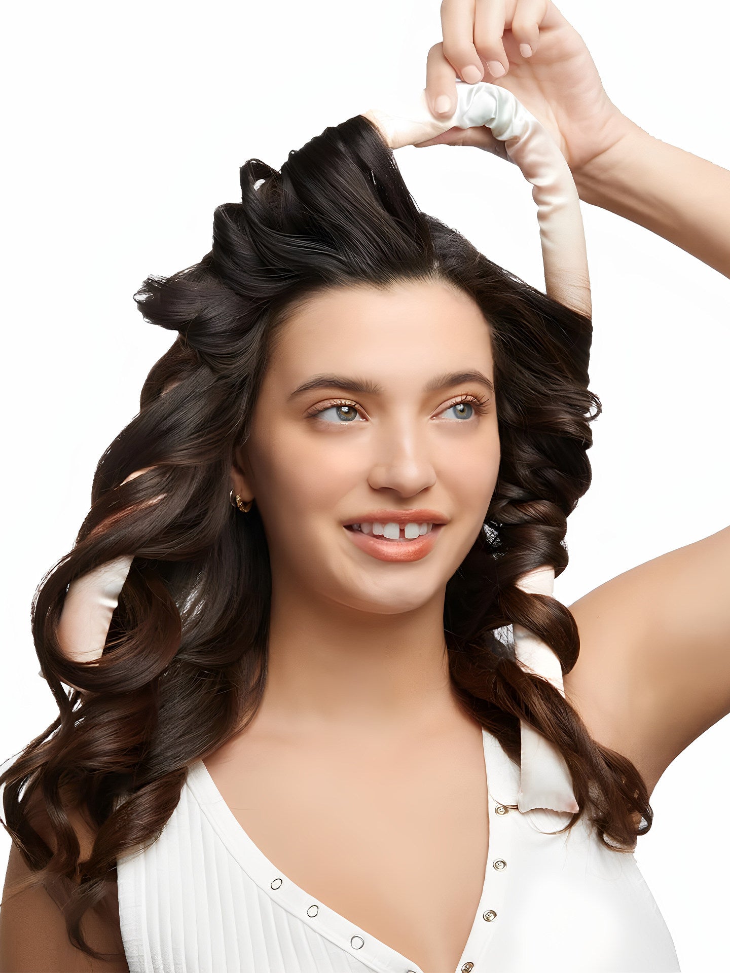 Heatless Hair Curling Sponge Rollers