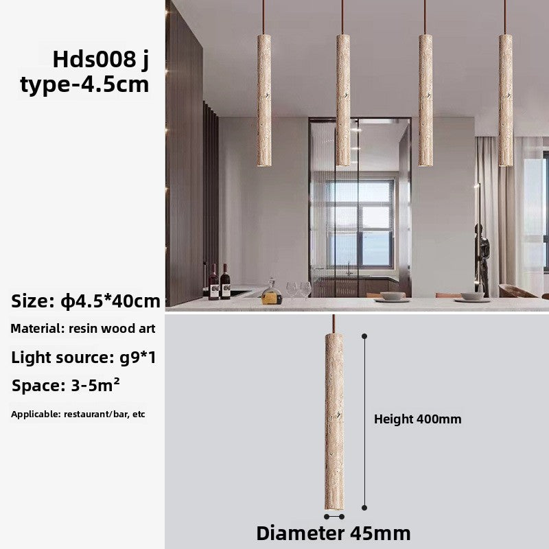 Adjustable Height Resin LED Chandelier