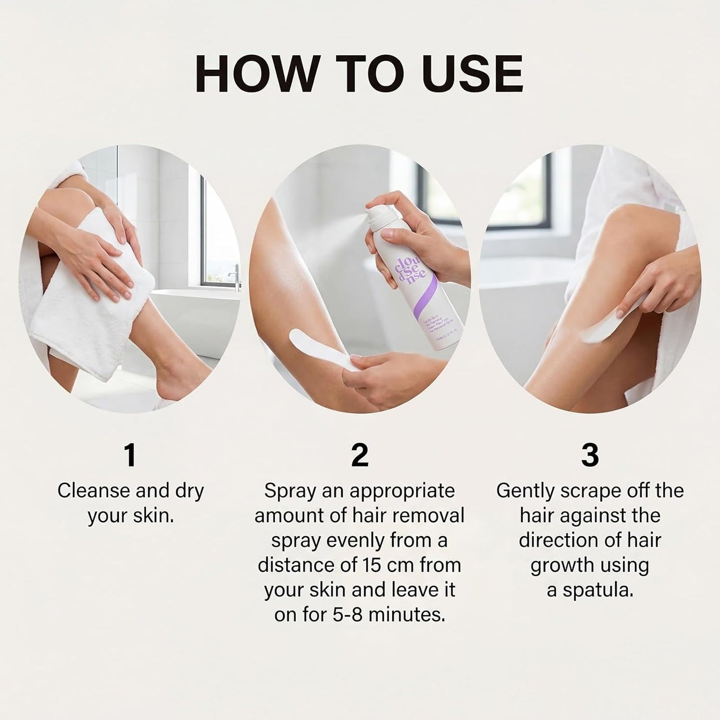 Gentle Hair Removal Cream for Face and Body