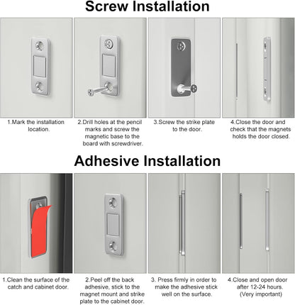 Ultra-Thin Magnetic Cabinet Catch