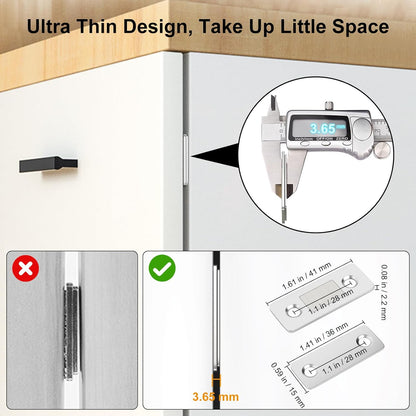 Ultra-Thin Magnetic Cabinet Catch