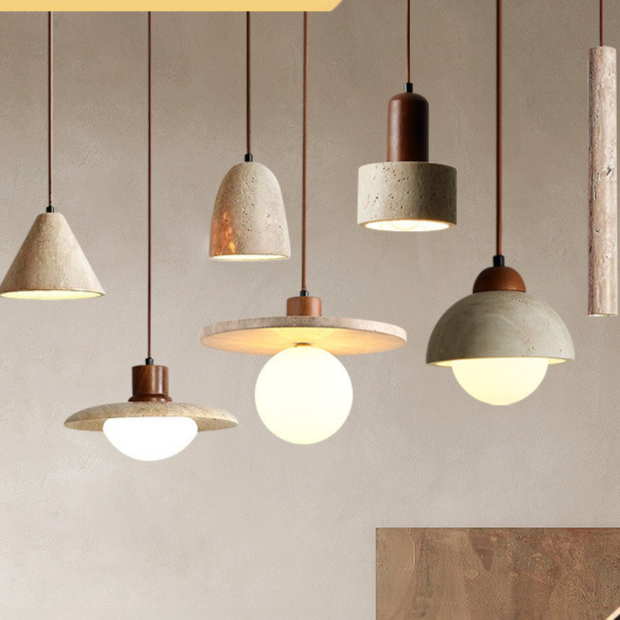 Adjustable Height Resin LED Chandelier