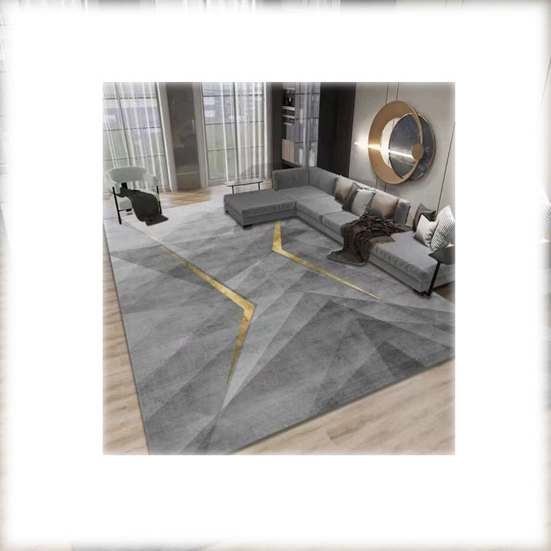 Modern Abstract Polyester Carpet for Living Room and Bedroom