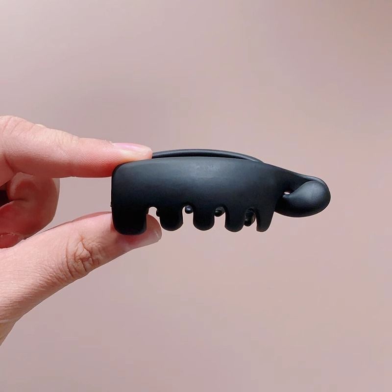 Leopard-print Claw Clipbanana Clip For Women