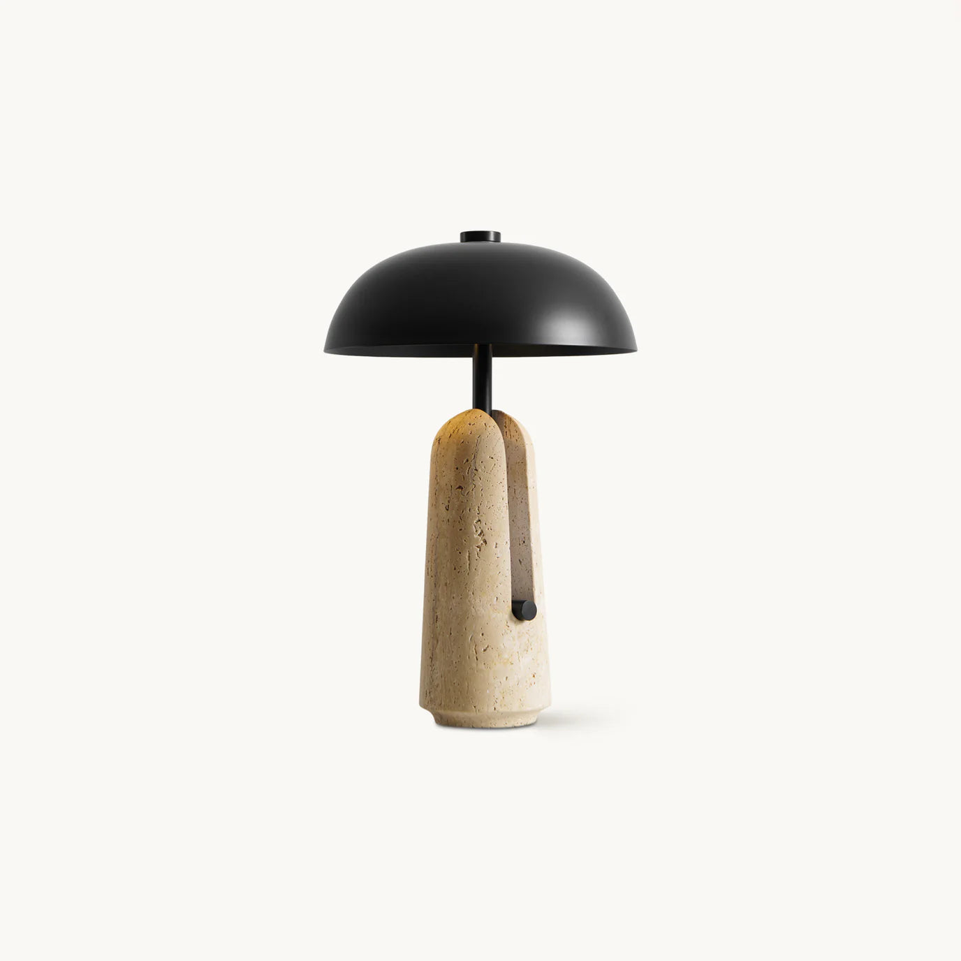Travertine Table Lamp Night Light Bedroom Ambient Lighting
