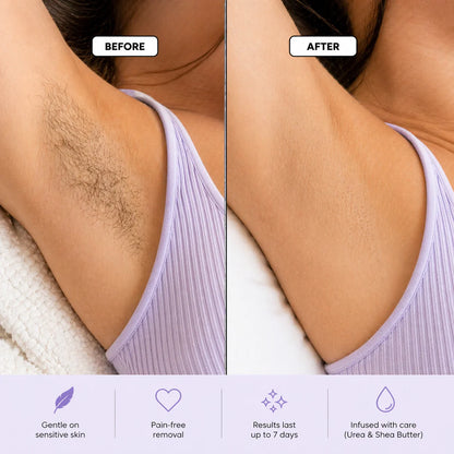Gentle Hair Removal Cream for Face and Body