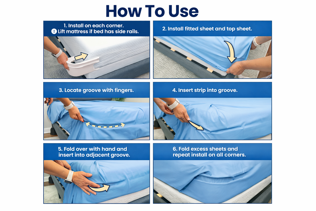 SleepSecure Sheet Holder System