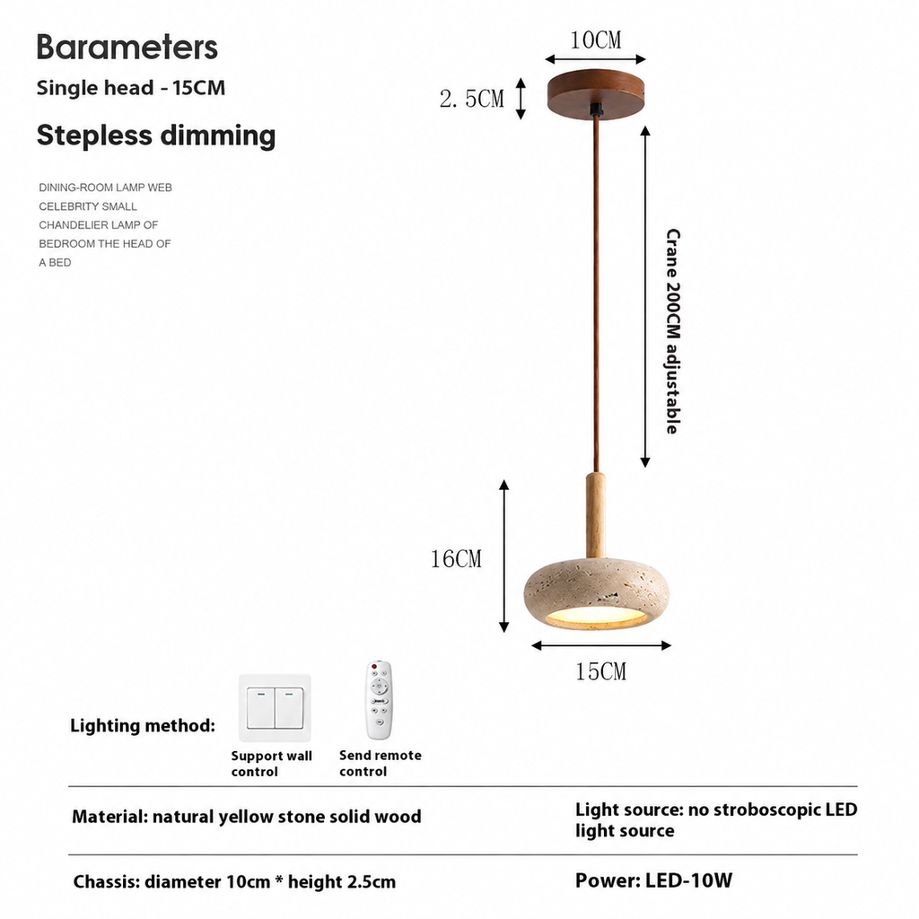 Bedroom Bedside Chandelier Entrance Restaurant Lighting