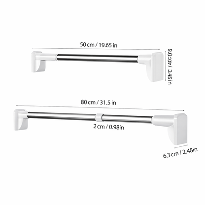 FlexiHold™ Adjustable Closet Rod