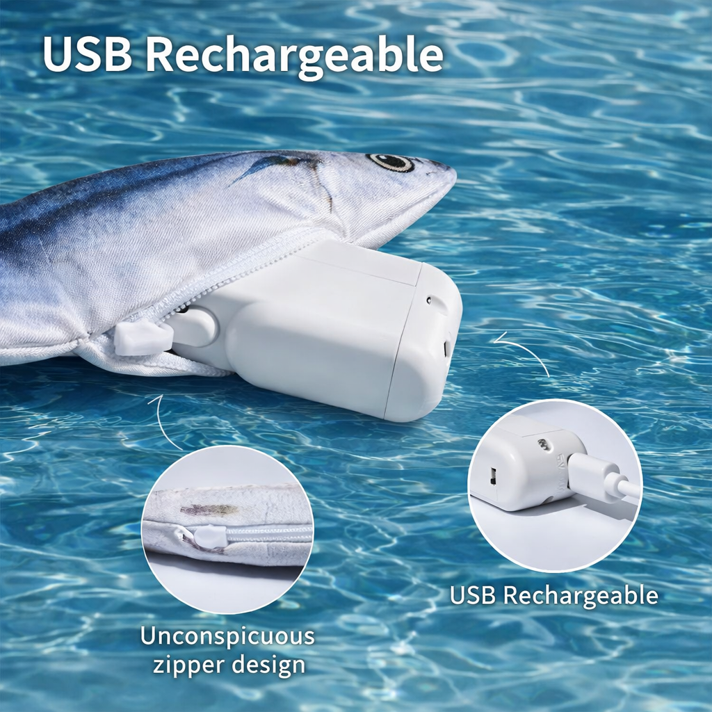 Smart Interactive Flopping Fish Toy