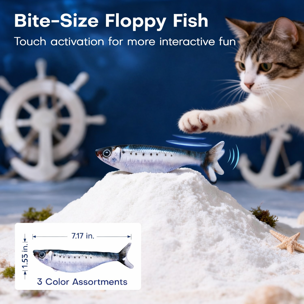 Smart Interactive Flopping Fish Toy