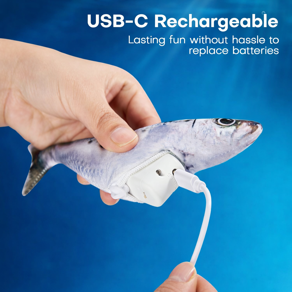 Smart Interactive Flopping Fish Toy