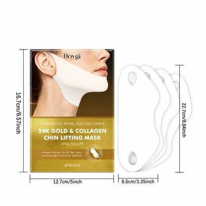 24k Gold V-Lift Sculpting Mask