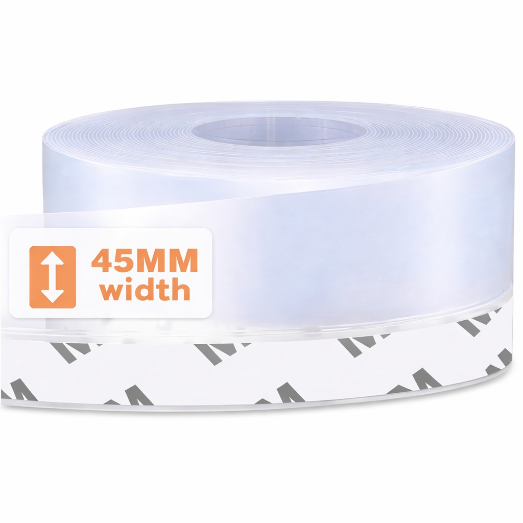 WeatherLock Sealing Tape – Transparent Gap & Air Leak Blocker