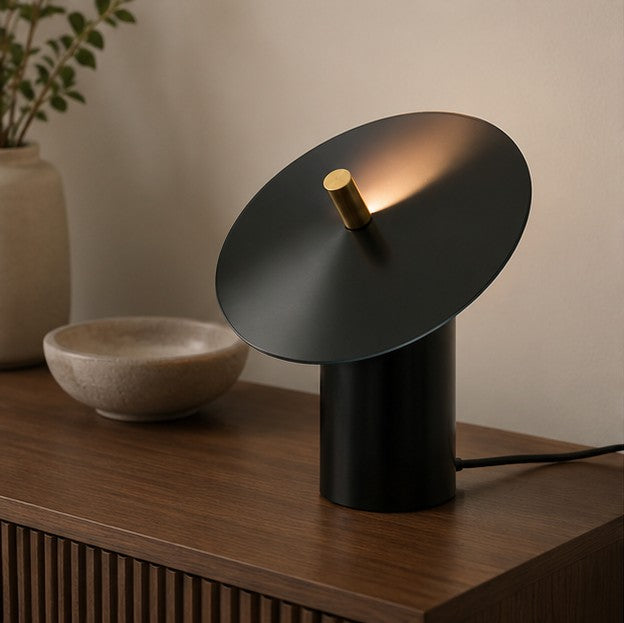 Simple Creative Living Room Bedside Glass Lamp