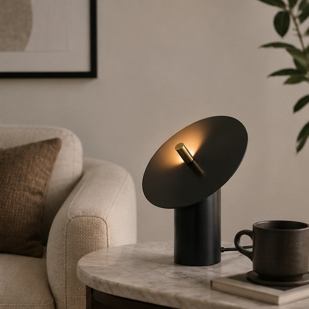 Simple Creative Living Room Bedside Glass Lamp