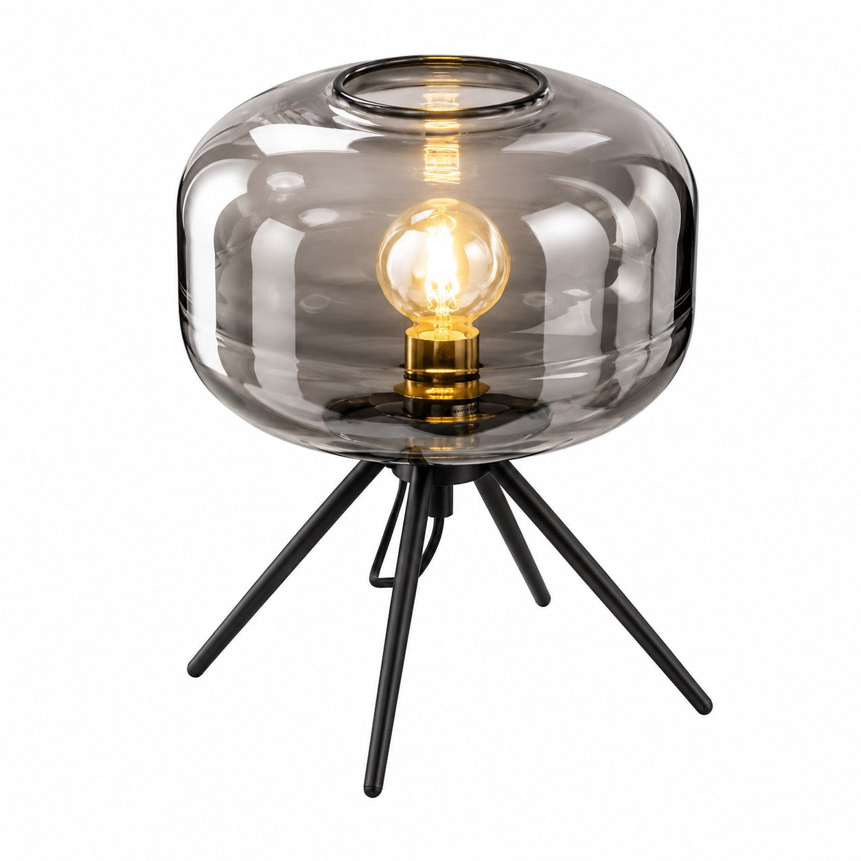 Individual Design Of Industrial Wind Glass Living Room Table Lamp
