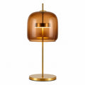 Modern Bedside LED Glass Lamp