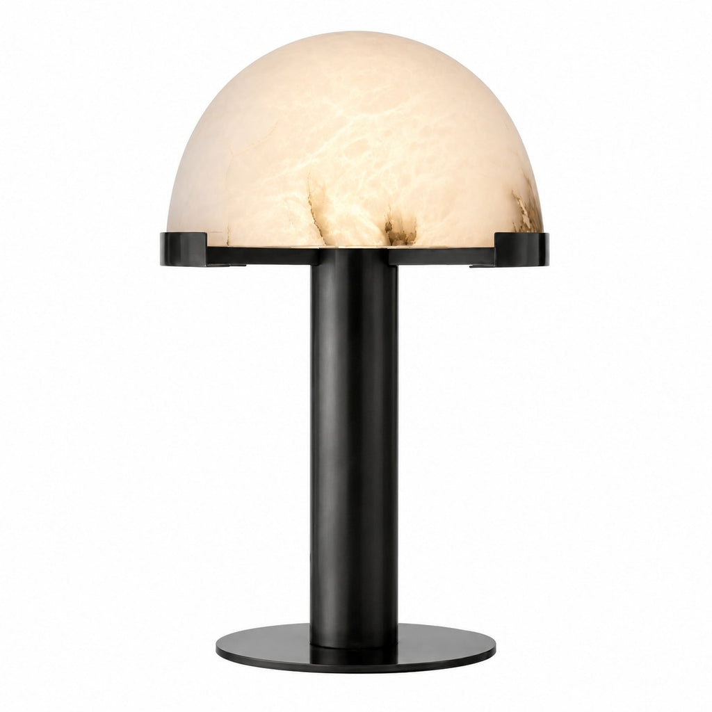 Postmodern Natural Marble Table Lamp For Living Room And Bedroom