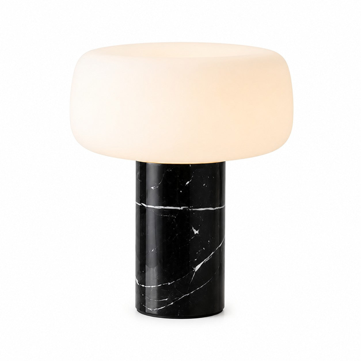 Natural Texture Marble Bedside Table Lamp