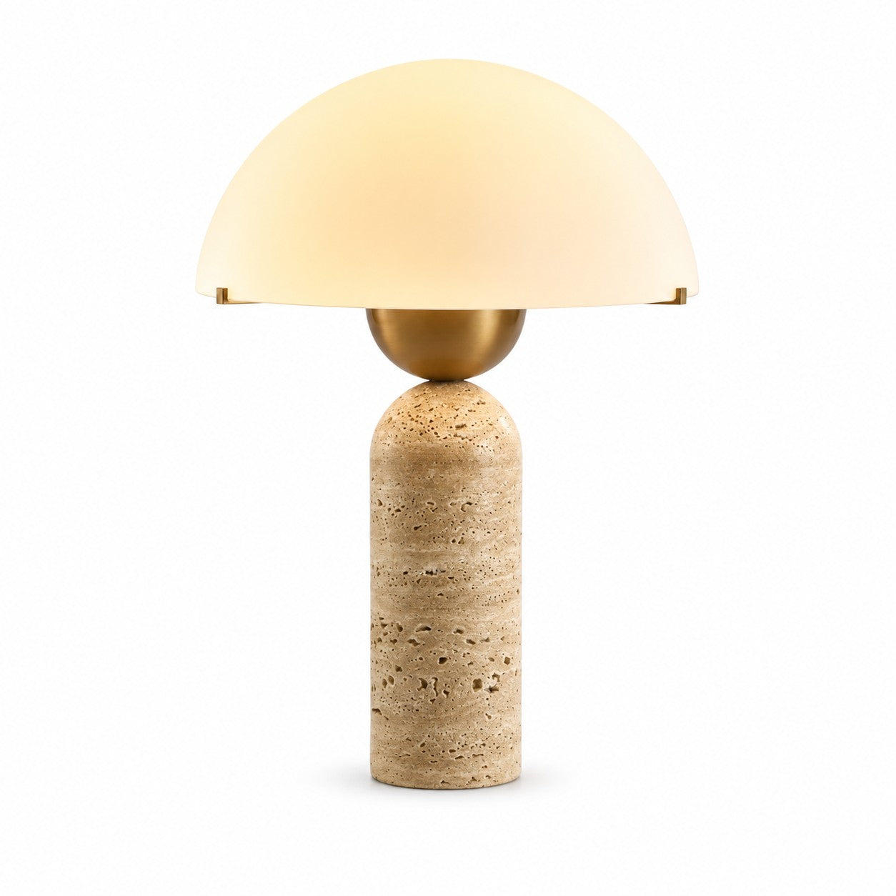 Retro Cloud Cave Stone Table Lamp Glass Living Room Study Bedside Lamp