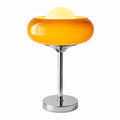 Glass table lamp, egg tart lamp